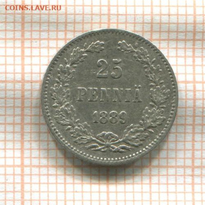 25 pennia 1889 L 17.10.2022 22.10 мск - 25