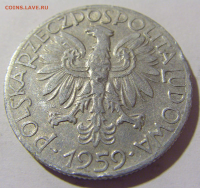 5 злотых 1959 Польша №1 21.10.22 22:00 М - CIMG4879.JPG