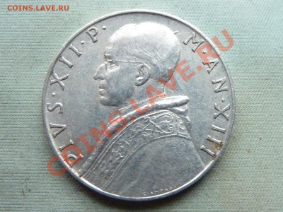 ВАТИКАН 10 лир 1951г.Pius XII  до 6.12.11 в 22-00 - MEMO0004.JPG
