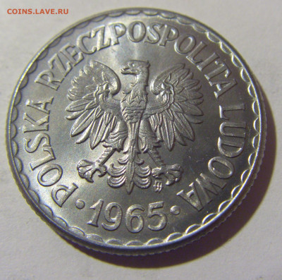 1 злотый 1965 Польша в блеске №1 21.10.22 22:00 М - CIMG4911.JPG