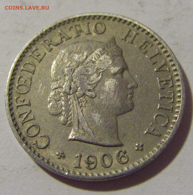 5 раппен 1906 Швейцария №1 21.10.22 22:00 М - CIMG5098.JPG