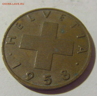 2 раппена 1958 Швейцария №1 21.10.22 22:00 М - CIMG5114.JPG