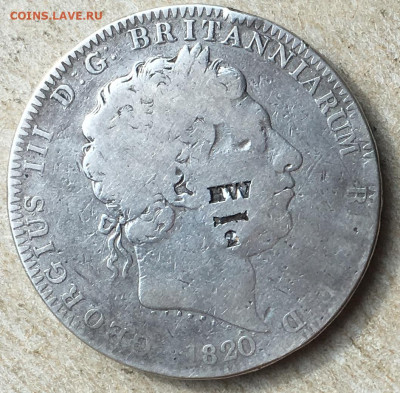 Великобритания 1 крона 1820 Георг III.До 22.10.22 в 22:22 - IMG_1315.JPG