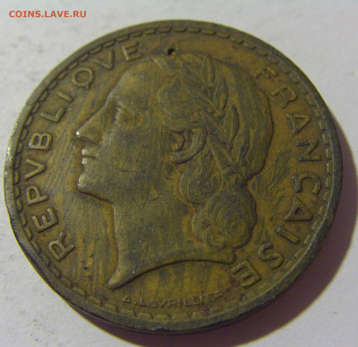 5 франков 1938 Франция (потертая) №1 21.10.22 22:00 М - CIMG5326.JPG
