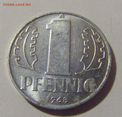 1 пфенниг 1968 ГДР №1 21.10.22 22:00 М - CIMG5484.JPG