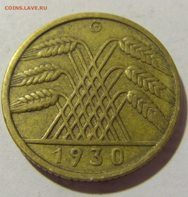 10 пфеннигов 1930 G Германия №1 21.10.22 22:00 М - CIMG5668.JPG