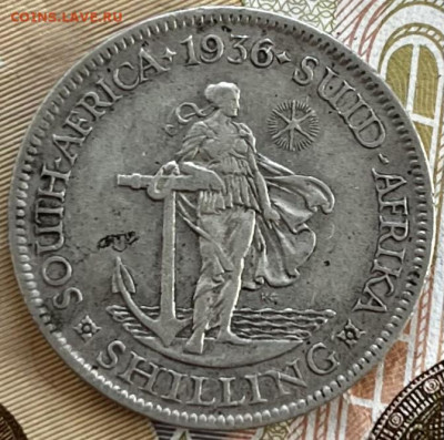 Южная Африка 1 шиллинг 1936 до 21.10.22 22:00 мск - 3E233199-6A3A-4F50-9AE1-0E54072E9237