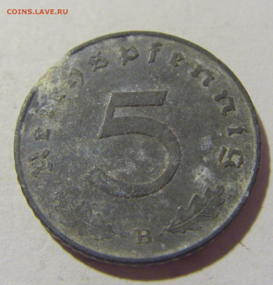 5 пфеннигов 1940 B Германия №2 21.10.22 22:00 М - CIMG5710.JPG