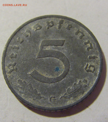 5 пфеннигов 1940 G Германия №2 21.10.22 22:00 М - CIMG5718.JPG