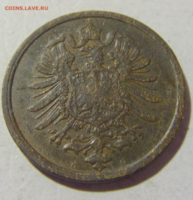 2 пфеннига 1874 G Германия №1 21.10.22 22:00 М - CIMG5756.JPG