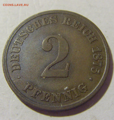 2 пфеннига 1875 Е Германия №1 21.10.22 22:00 М - CIMG5758.JPG