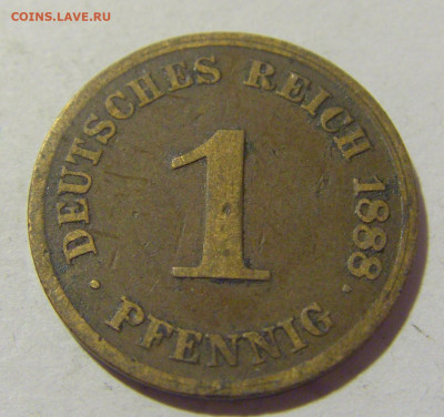 1 пфенниг 1888 J Германия №2 21.10.22 22:00 М - CIMG5774.JPG