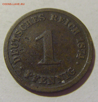 1 пфенниг 1874 D Германия №1 21.10.22 22:00 М - CIMG5798.JPG