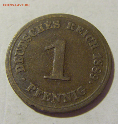 1 пфенниг 1889 Е Германия №1 21.10.22 22:00 М - CIMG5790.JPG