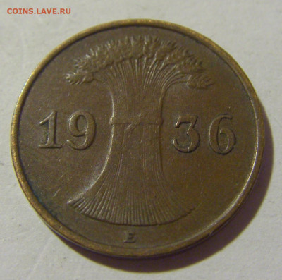 1 пфенниг 1936 Е Германия №1 21.10.22 22:00 М - CIMG5808.JPG