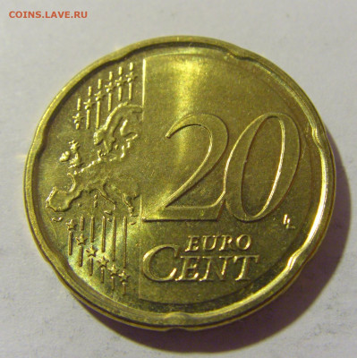 20 евроцентов 2020 D Германия №1 21.10.22 22:00 М - CIMG6381.JPG