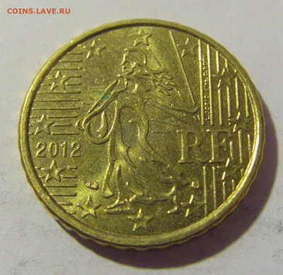 10 евроцентов 2012 Франция №1 21.10.22 22:00 М - CIMG6403.JPG