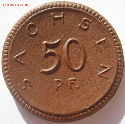 Германия Саксония нотгельд 50 пфеннигов 1921 фарфор до 21.10 - IMG_2060.JPG