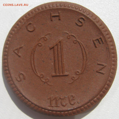 Германия Саксония нотгельд 1 марка 1921 корабль фар до 21.10 - IMG_1931.JPG