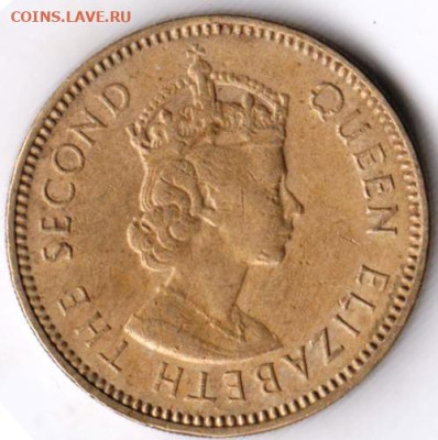 ГОНГ-КОНГ 10 центов 1965 г. до 23.10.22 г. в 23.00 - 009