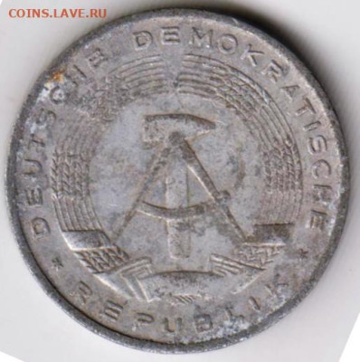 ГДР 10 пфеннигов 1965 г. до 23.10.22 г. в 23.00 - 021