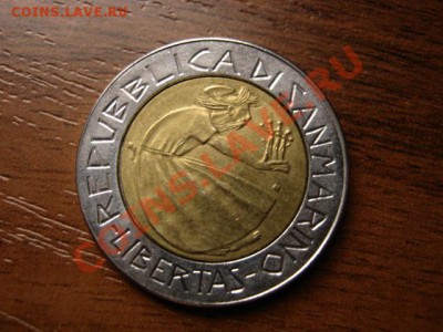 Сан Марино 500 лир 1985 "зомби" биметалл до 03.12 в 15.00М - IMG_0172