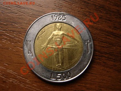 Сан Марино 500 лир 1985 "зомби" биметалл до 03.12 в 15.00М - IMG_0173