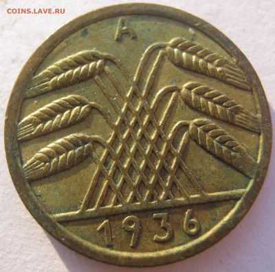  Веймар 5 рейхспфеннигов 1936 A до 21.10. - IMG_1131.JPG