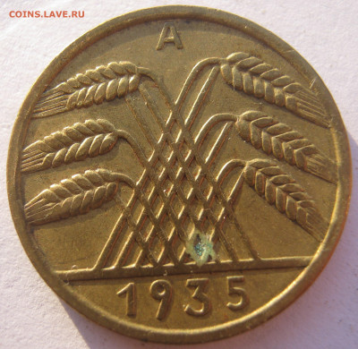 Германия 3 рейх 10 рейхспфеннигов 1935 A до 21.10. - IMG_1110.JPG
