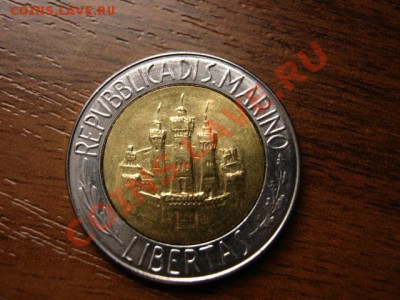 Сан Марино 500 лир 1984 Эйнштейн биметалл до 03.12 в 15.00М - IMG_0181