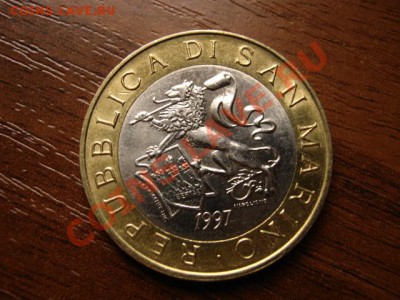 Сан Марино 1000 лир 1997 Лев биметалл до 03.12 в 15.00М - IMG_0077