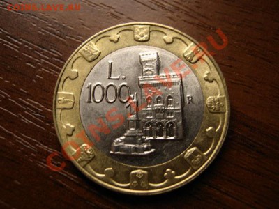 Сан Марино 1000 лир 1997 Лев биметалл до 03.12 в 15.00М - IMG_0076