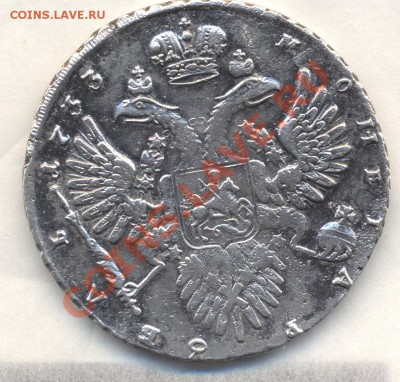 1рубль 1733г определить подлинность и стоимость - Изображение 1966
