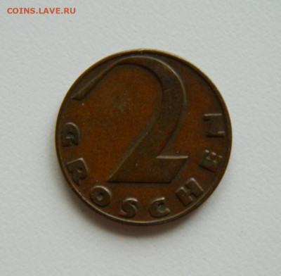 Австрия 2 гроша 1925 г. до 24.10.22 - DSCN2740.JPG