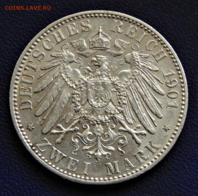 Пруссия. 2 марки 1901. Юбилейка. До 22.10.22 - DSC02897.JPG