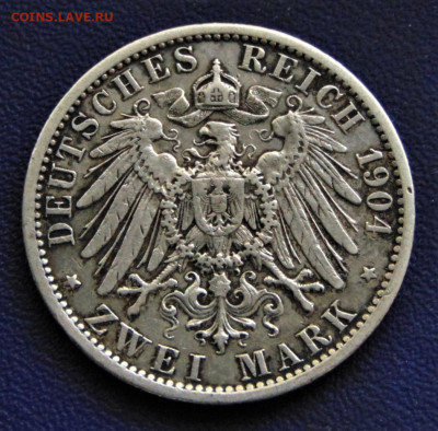 Пруссия. 2 марки 1904 А. До 22.10.22 - DSC02899.JPG