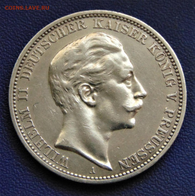 Пруссия. 3 марки 1910 А. До 22.10.22 - DSC02880.JPG