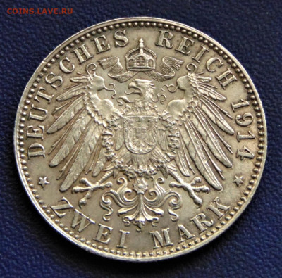 Бавария. 2 марки 1914 D. До 22.10.22 - DSC02893.JPG