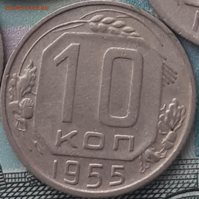 10 копеек 1955. Кабинетная. До 23.10.22. - 20221018_172454