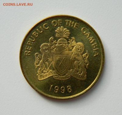 Гамбия 10 бутут 1998 г. (Фауна) до 24.10.22 - DSCN3223.JPG