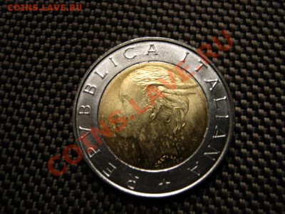 Италия 500 лир 1997 Полиция биметалл до 03.12 в 15.00М - IMG_0314