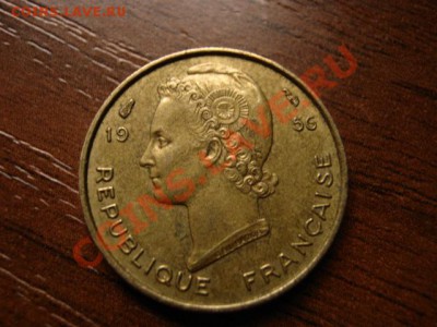 Французская Западная Африка 5 франк 1956  до 03.12 в 15.00 М - IMG_0085