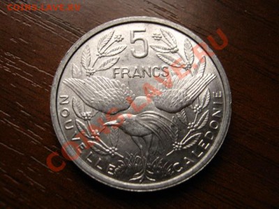 Французская Каледония 5 франков 1952 Птиц  до 03.12 в 15.00М - IMG_0057