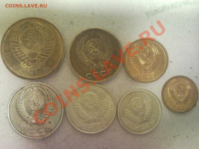 1991 комплект из 7 монет до 3.12.2011 22:00 - 187