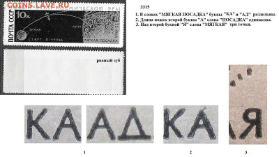 Марки СССР 1966. №3315 Луна 9. Схема полета Разновидность Iб - 3315 Iб (3)