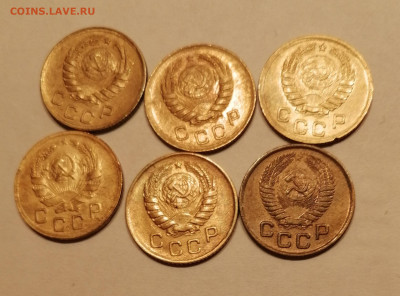 1 коп 1940г (3шт) 1936, 1946.1954 С 200 Р всего 6 шт - IMG_20221019_204534