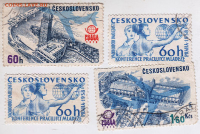 4 шт. ЧЕХОСЛОВАКИЯ. до 26.10.22 г. в 23.00 - 001