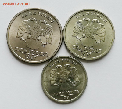 1997 и 1998 года Штемпельный блеск. Оценка - 3
