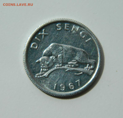 Конго 10 сенги 1967 г. (Фауна) до 26.10.22 - DSCN0085.JPG