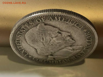 2 доллар 1893 Колумб - ПОЛ ДОЛЛАРА КУРТ БЕЛАЯ
